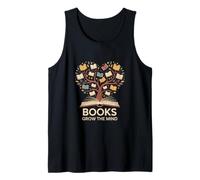 Libri Grow The Mind Reading Amante Bookworm Canotta