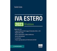 Libri Guido Costa - IVA estero 2023 - 2023