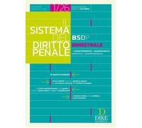 Libri Il Sistema Del Diritto Penale (2026). Vol. 1: Dicembre 2025-Gennaio 2026