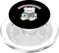 Libri illustrati Si prega di storie ancora leggere topo di biblioteca per bambini PopSockets PopGrip per MagSafe