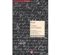Libri Immanuel Kant - Critica Del Giudizio