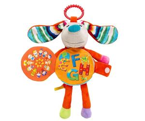 Libri in tessuto - suoni di cartoni animati animali | Libri impermeabili giocattoli accartocciati | Libro sensoriale di rughe portatili per bambini da 6 a 12