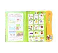 Libri Infantili con Suono Giocattolo Educativo Bilingue Sensibile al Tocco