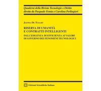 Libri Jlenia De Tullio - Riserva Di Umanita E Contratti Intelligenti
