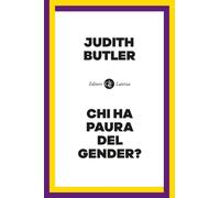 Libri Judith Butler - Chi Ha Paura Del Gender?