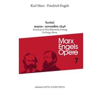 Libri Karl Marx / Friedrich Engels - Opere Complete #07