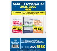 Libri Kit 3 Codice Penale ?? Di Procedura Penale Annotati ?? Di Penale 2026. Nuo