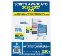 Libri Kit 4 Codice Civile Codice Di Procedura Civile Pareri Come Si Scrive L'a