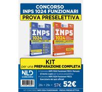 Libri Kit Concorso INPS 1695 Funzionari PECS. Manuale Di Teoria Eserciziario Pe