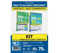 Libri Kit Concorso SNA 2026 Per 73 Allievi Dirigenti. Manuale Di Teoria Quiz Co