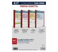 Libri Kit Concorso TAR 2025. Prova Scritta