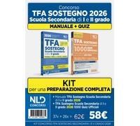Libri Kit Concorso TFA Sostegno 2026. Scuola Secondaria Di I E II Grado. Manuale