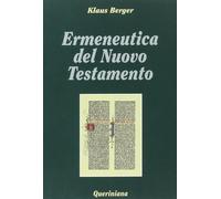 Libri Klaus Berger - Ermeneutica del Nuovo Testamento - 2001