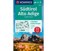 Cartina escursionistica n. 699 Alto Adige; set di 4 cartine - AA.VV.