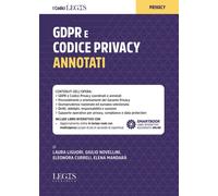 Libri Laura Liguori / Giulio Novellini / Eleonora Curreli - Gdpr E Codice Privac