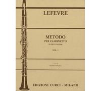 JEAN XAVIER. LEFEVRE - METODO PER CLARINETTO VOL. 1 - ED. CURCI