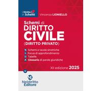 Libri Lioniello Vincenza - Schemi Di Diritto Civile (Diritto Privato) 2025