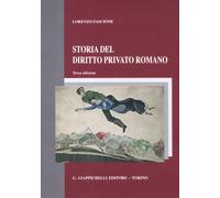 Libri Lorenzo Fascione - Storia del diritto privato romano - 2012