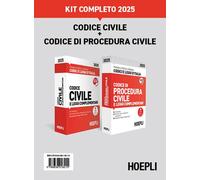 CODICE CIVILE E CODICE DI PROCEDURA CIVILE 2025. KIT COMPLETO - FRANCHI LUIGI,