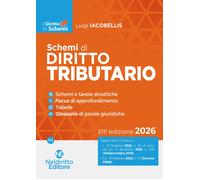 Libri Luigi Iacobellis - Schemi Di Diritto Tributario 2026