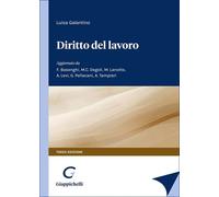 Libri Luisa Galantino - Diritto Del Lavoro