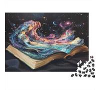 Libri magici Jigsaw Puzzle Impossibili 1000Pcs Libro magico colorato Decorazione Per La Casa. Rilassamento E Intelligence Per Adulti E Ragazzi Da 14 Anni 1000pcs (75x50cm)