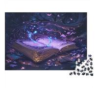 Libri magici Jigsaw Puzzle Impossibili 1000Pcs Libro magico colorato Decorazione Per La Casa. Rilassamento E Intelligence Per Adulti E Ragazzi Da 14 Anni 1000pcs (75x50cm)