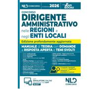Libri Manuale Per I Concorsi Da Dirigente Amministrativo Nelle Regioni E Negli E