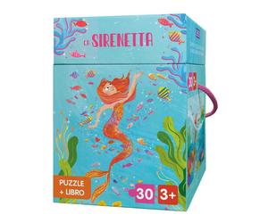 Libri Marcolin Roberta - La Sirenetta. Puzzle E Libro. Ediz. A Colori. Con Puzzl