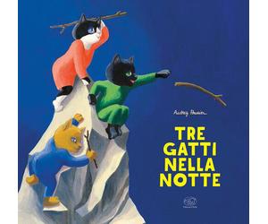 Libri Maria Pia Secciani - Tre gatti nella notte - 2025