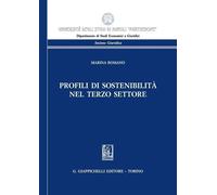 Libri Marina Romano - Profili Di Sostenibilita Nel Terzo Settore