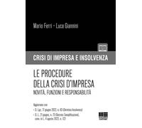 Libri Mario Ferri - Le procedure della crisi d'impresa - 2022
