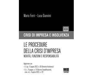 Libri Mario Ferri - Le procedure della crisi d'impresa - 2022