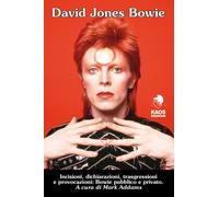 Libri Mark Addams - David Jones Bowie - 2019