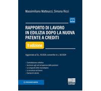 Libri Massimiliano Matteucci / Simona Ricci - Rapporto Di Lavoro In Edilizia Dop