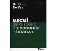 Libri Massimo Ballerini / De Pra Maurizio - Excel Per Gli Studenti Di Economia E
