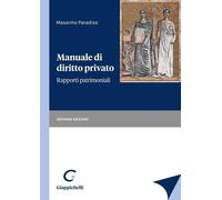 Libri Massimo Paradiso - Manuale Di Diritto Privato. Rapporti Patrimoniali