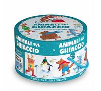 Animali sul ghiaccio. Ediz. a colori. Con puzzle