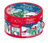Magico Natale. Scatola tonda. Ediz. a colori. Con puzzle