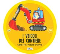Libri Matteo Gaule - I Veicoli Del Cantiere. Ediz. A Colori. Con Puzzle