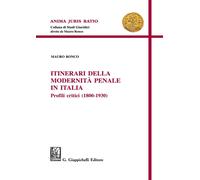 Libri Mauro Ronco - Itinerari Della Modernita Penale In Italia. Profili Critici