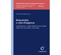 Libri Mazzacuva-Bancarotta E Crisi D'Impresa