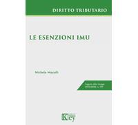 Libri Michela Macalli - Le esenzioni IMU - 2023