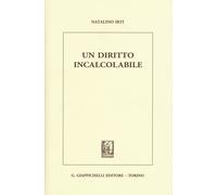 Libri Natalino Irti - Un Diritto Incalcolabile