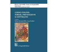 Libri Odio Online: Forme, Prevenzione E Contrasto (L')
