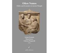 Libri Oikos Nomos. Politics And Economics In Ancient Thought