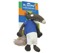 Il lupo calciatore. Amico lupo. Ediz. a colori. Con peluche