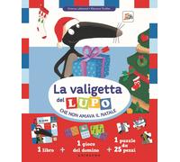 La valigetta del lupo che non amava il Natale. Amico lupo. Ediz. a colori. Con gioco del domino. Con puzzle