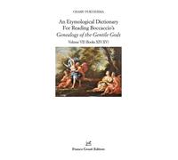Libri Osamu Fukushima - An Etymological Dictionary For Reading Boccaccio's Genea