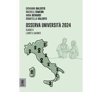 Libri Osserva Universita 2024. Classe II, L/SNT2 E LM/SNT2